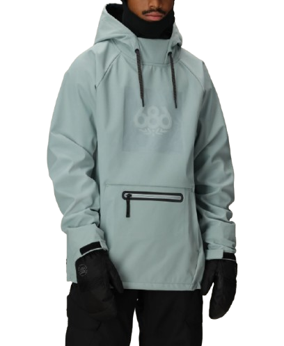 Hoodie 686 Waterproof Hoody Dusty Marine - 2025/26