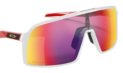 Sunglasses Oakley Sutro Custom Polished White Frame / Prizm Road Iridium Lenses