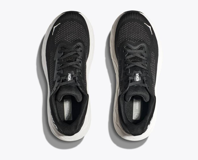 Man Schuhe Hoka Arahi 7 Black/White
