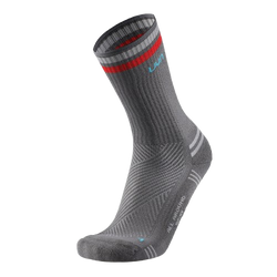 Outdoor Socken UYN Unisex All Round Socks Grey/Red