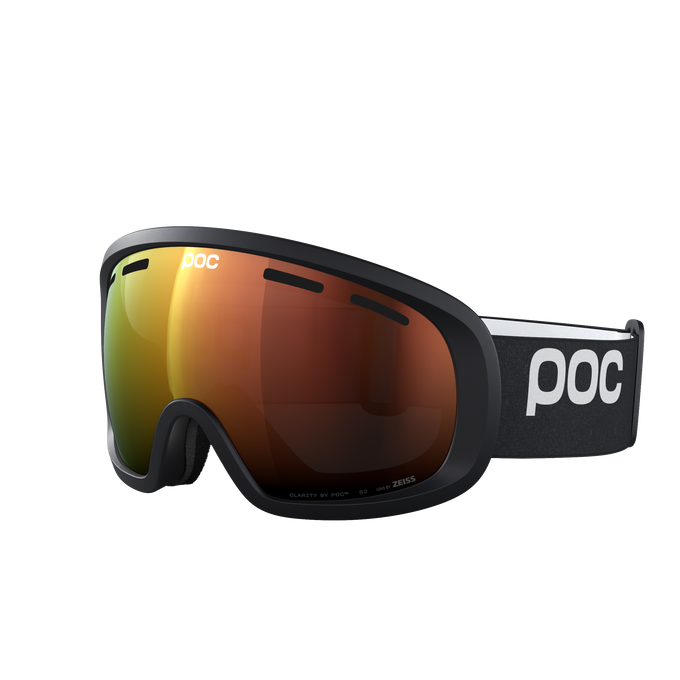 Ski goggles POC Fovea Mid Uranium Black/Partly Sunny Orange - 2025/26