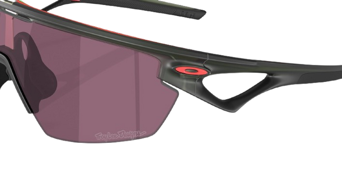 Sunglasses OAKLEY Sphaera Troy Lee Designs Mette Olive Ink Frame/Prizm Road Black Lenses
