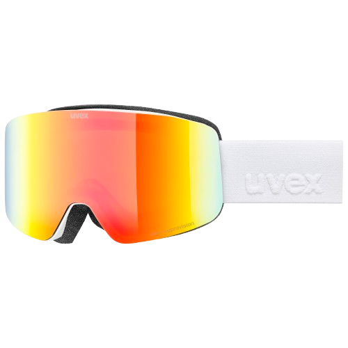 Goggles Uvex PWDR FM White Matt/Mirror Rainbow - 2025/26