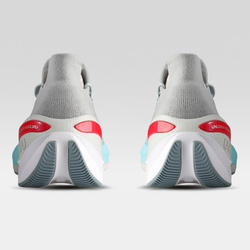 Shoes UYN Lockie Man Shoes Turquoise Sole Silver