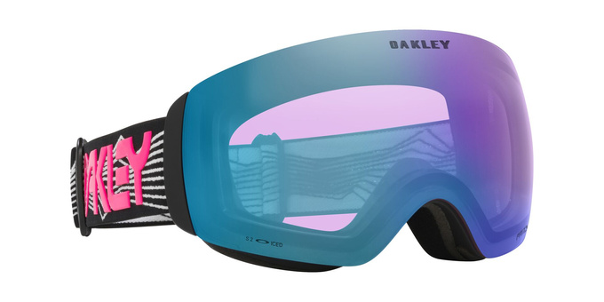 Goggles Oakley Flight Deck M Black Wired/Prizm Snow Iced Iridium - 2025/26