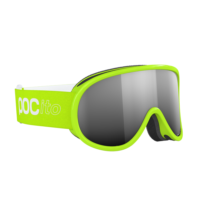 Brille POC Pocito Retina Fluorescent Yellow/Green/Partly Sunny Silver - 2025/26