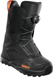 Snowboardstiefel Thirty Two Kids Boa Youth Black/Orange - 2024/25