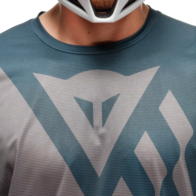 Cycling jersey Dainese HgAER Jersey Ss Blue/Grey