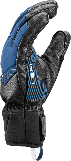 Gloves LEKI Griffin Base 3D Black/Marine - 2025/26