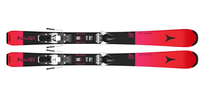 Skis Atomic Redster J2 100-120 Red Tension/Black + Colt 5 GW CA Black/White - 2025/26