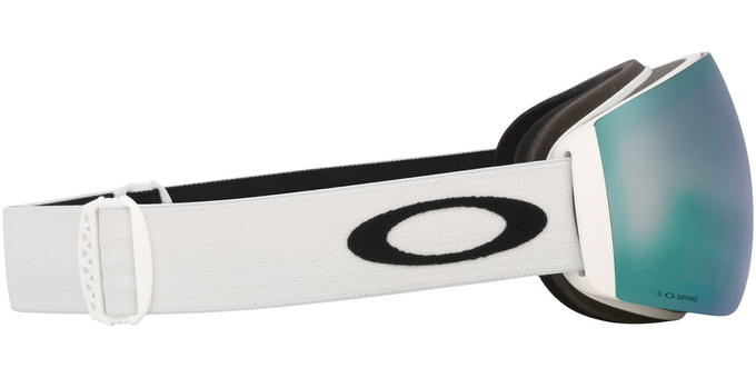 Goggles Oakley Flight Deck Pro M Matte White/Prizm Snow Sapphire Iridium + Additional lens Prizm Snow Iced Iridium - 2025/26