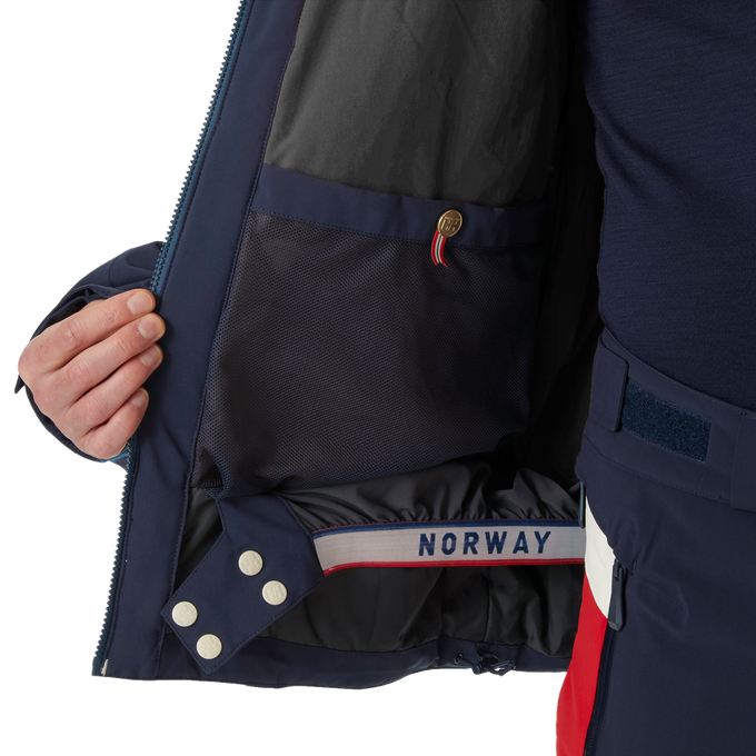 Skijacke Helly Hansen Kvitfjell Race INS Jacket Snow NSF Replica - 2024/25