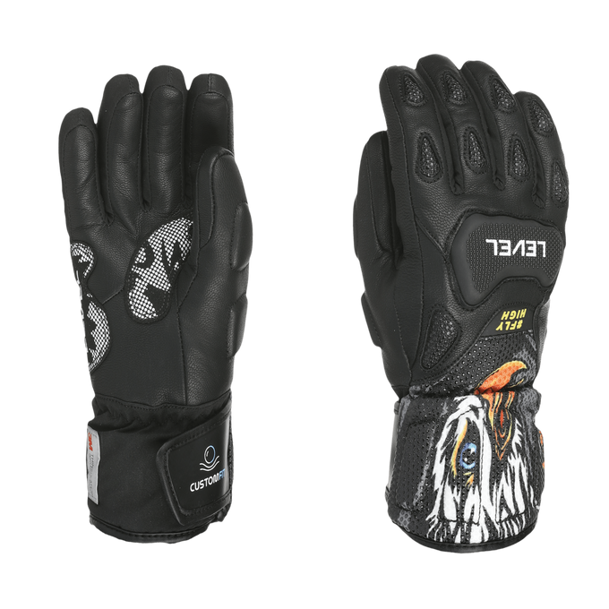 Handschuhe Level SQ JR CF pk Black - 2025/26