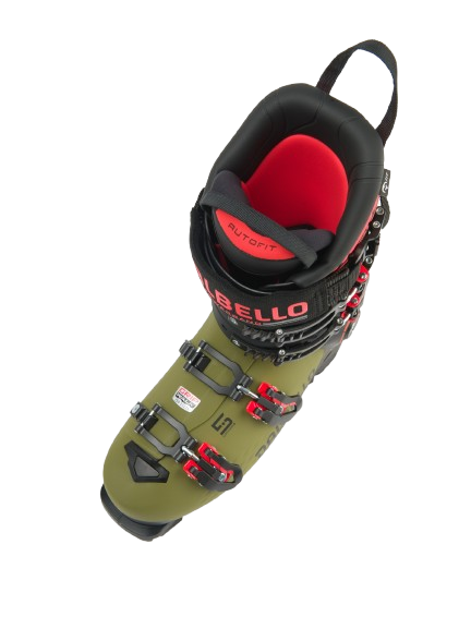 Skischuhe Dalbello Veloce 120 MV Black/Olive - 2025/26