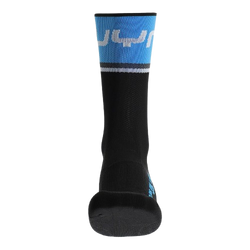 Outdoor Socken UYN Man Cycling One Light Socks Black/Cobal Blue