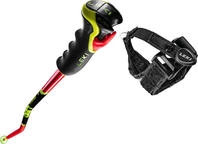 Poles LEKI WCR Lite GS 3D Red - 2025/26