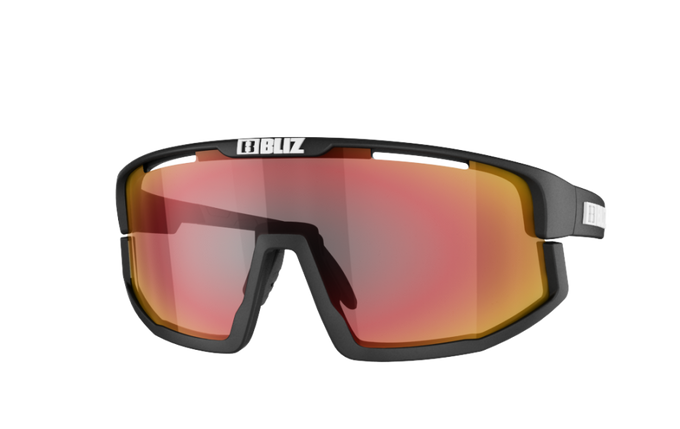 Sunglasses BLIZ Vision Matt Black/Brown Red - 2024