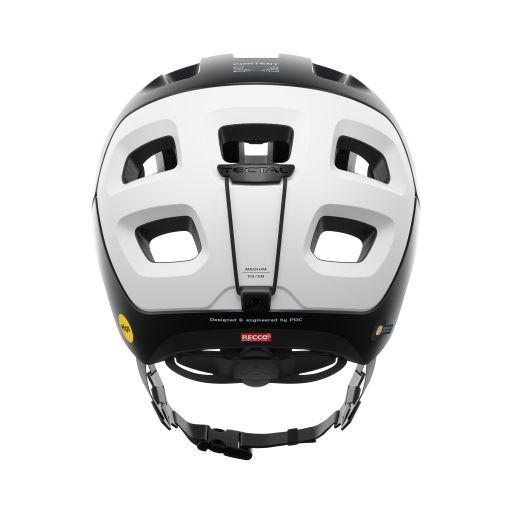 Fahrradhelm POC Tectal Race MIPS Uranium Black/Hydrogen White Matt 2025