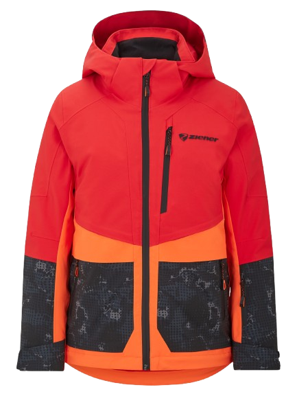 Jacket Ziener Trivor Lady Padded Red Orange Pop - 2025/26
