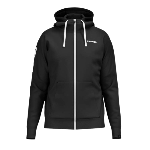 Bluse HEAD Hoodie FZ Unisex Black - 2025/26