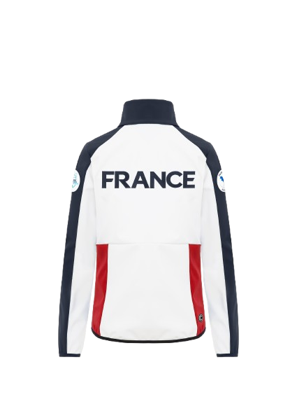 Damen-Softshell Colmar Replica Softshell Jacket White/Navy/Bright Red - 2025/26