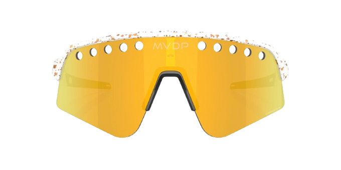 Sonnenbrille OAKLEY Sutro Lite Sweep MVDP Red Gold Splatter Frame/Prizm 24K Lens