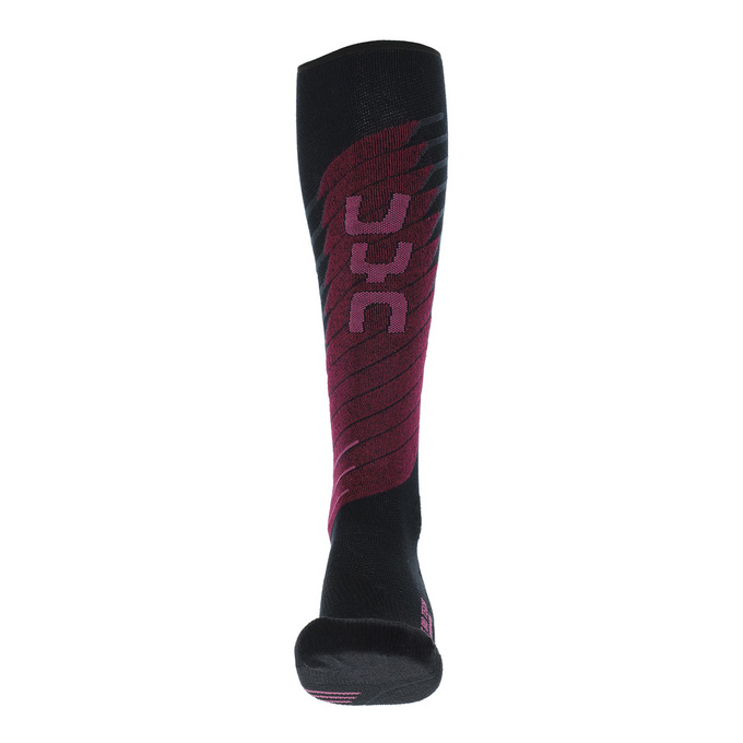 Ski socks UYN Women Ski One Biotech Black/Purple - 2025/26