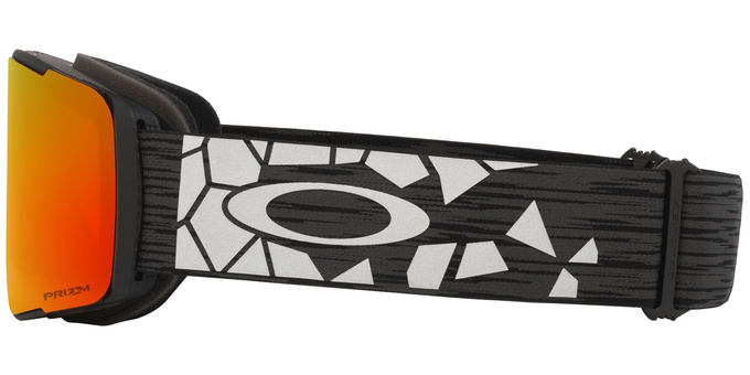 Brille Oakley Line Miner Pro L Black Reinforce/Prizm Snow Torch Iridium + Additional lens Prizm Snow Iced Iridium - 2025/26