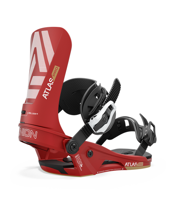 Snowboardbindungen Union Atlas Pro Metalic Red - 2024/25