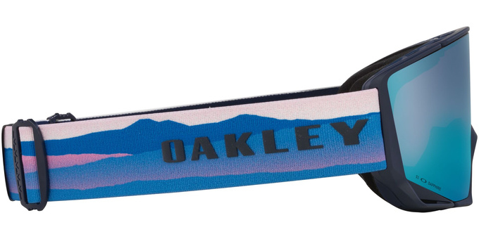 Brille Oakley Flow Scape L Mikaela Shiffrin Signature/Prizm Snow Sapphire Iridium + Additional lens Prizm Snow Iced Iridium - 2025/26