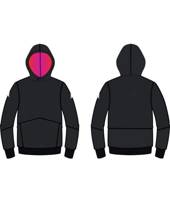 Bluse Atomic Redster Hoodie Black - 2025/26