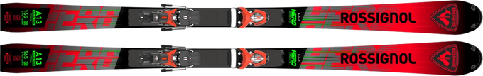 Skis Rossignol Hero FIS SL Factory 165 cm R22 + Px 18 Rockerace GW Hot Red - 2025/26