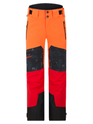Skihose Ziener Tewes Full-Zip Teamwear Lady Red Orange Pop - 2024/25