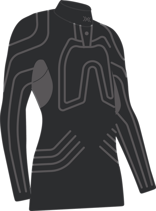 Thermal underwear X-BIONIC® HEATLOOP SHIRT LS BLACK MARINE - 2025/26