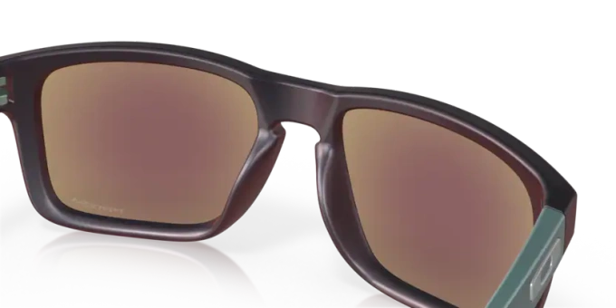Sonnenbrill OAKLEY Holbrook Prizm Sapphire Lenses/Matte Black-Red Colorshift Frame - 2023