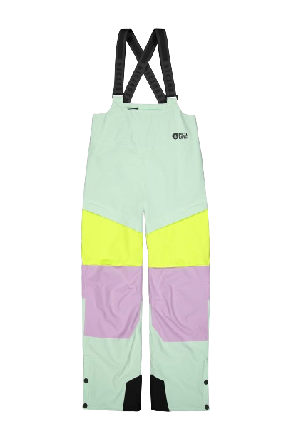 Ski Hosen Picture Elwy BIB Silt Green Orchid Acid - 2024/25