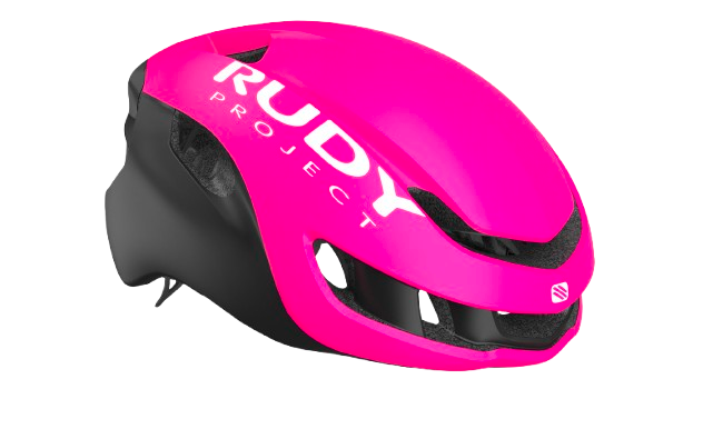 Bike Helmet Rudy Project NYTRON Pink Fluo/Black Matte - 2025
