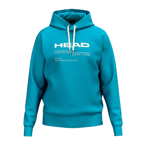 HEAD Race Hoodie Unisex Blue - 2025/26