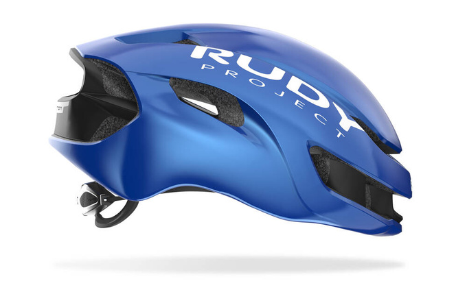 Bike Helmet Rudy Project NYTRON Blue Metal/Black Matte - 2025