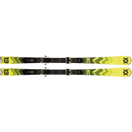 Ski Volkl Racetiger SC Yellow + Vmotion 11 Gw Black - 2025/26