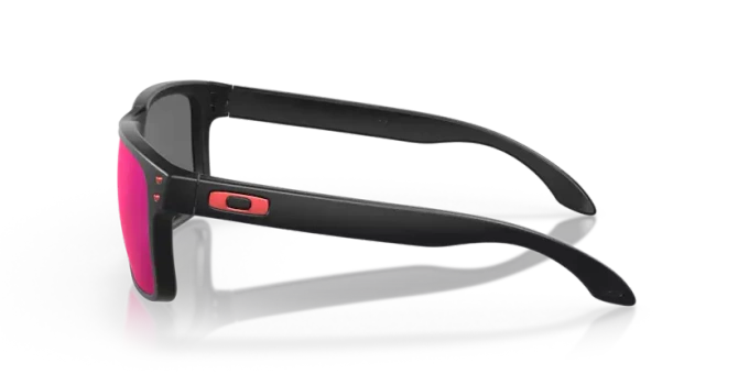 Sonnenbrille Oakley Holbrook Matte Black/Positive Red Iridium - 2023