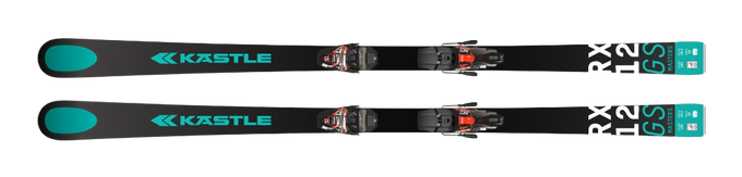 Ski Kastle RX12 GS Factory FIS Masters hard + Marker XComp 16 Black Flo Red - 2024/25