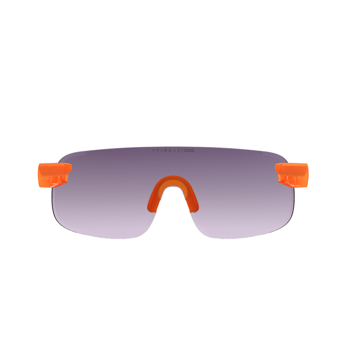 Sonnenbrille POC Elicit Fluo. Orange Translucent/Clarity Road/Partly Sunny Gold