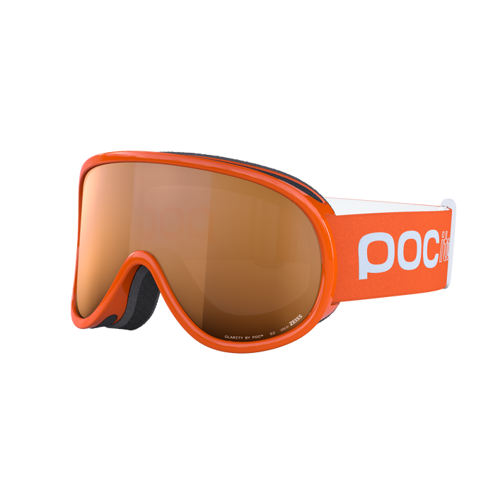 Brille POC Pocito Retina Fluorescent Orange/Partly Sunny Light Orange - 2025/26