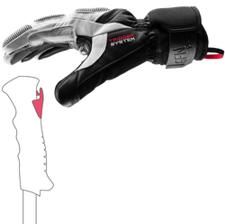 Handschuhe LEKI Griffin Pro 3D White/Black - 2025/26