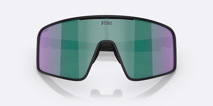 Sonnenbrille BLIZ P001 Frame Matte Black with Brown/Green Multicolor Lenses