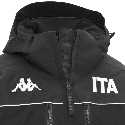 Ski jacket Kappa 6CENTO 602FP ITA Black - 2025/26