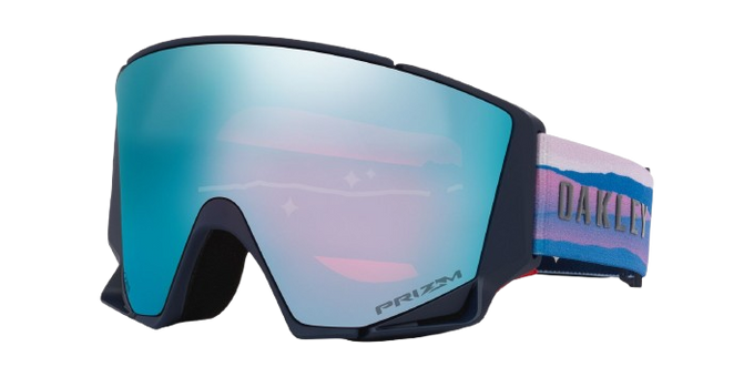 Brille Oakley Flow Scape M Mikaela Shiffrin Signature/Prizm Snow Sapphire Iridium + Additional lens Prizm Snow Iced Iridium - 2025/26