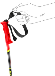 Poles LEKI Racing Kids Red - 2025/26