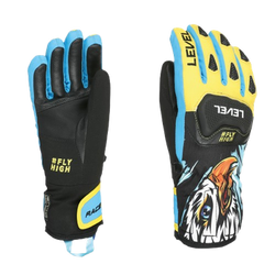 Gloves Level Race JR Yellow-Blue - 2025/26